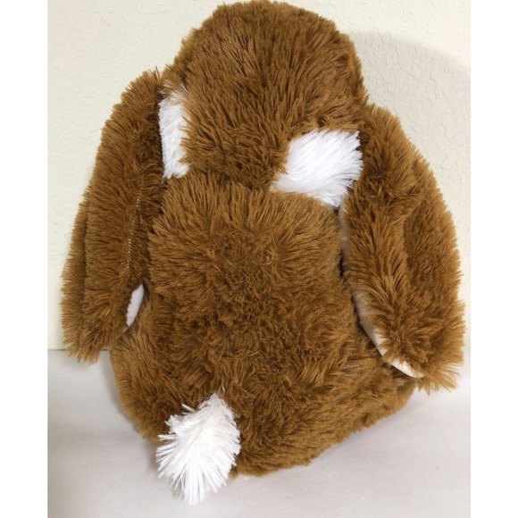 Best Made Toys 2018 11" Brown Bunny Rabbit Plush w/ Long Floppy Ears & A Bow - Picture 2 of 5